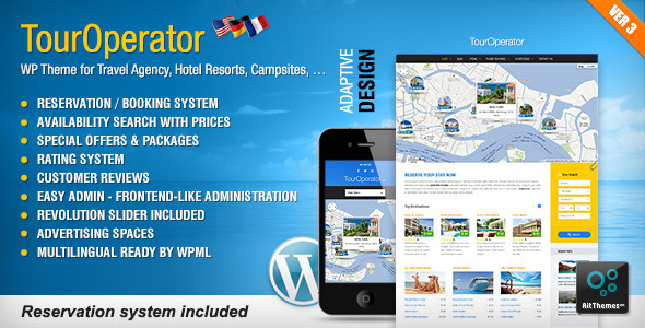Tema WordPress TourOperator